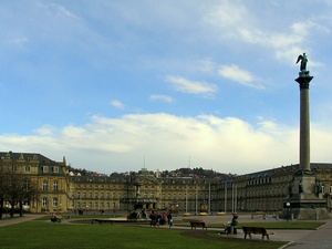 Stuttgart  'Nowy' Pałac (Neue Schloss) 