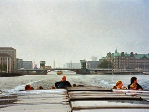 Kopenhaga- z turystycznego  tramwaju  wodnego