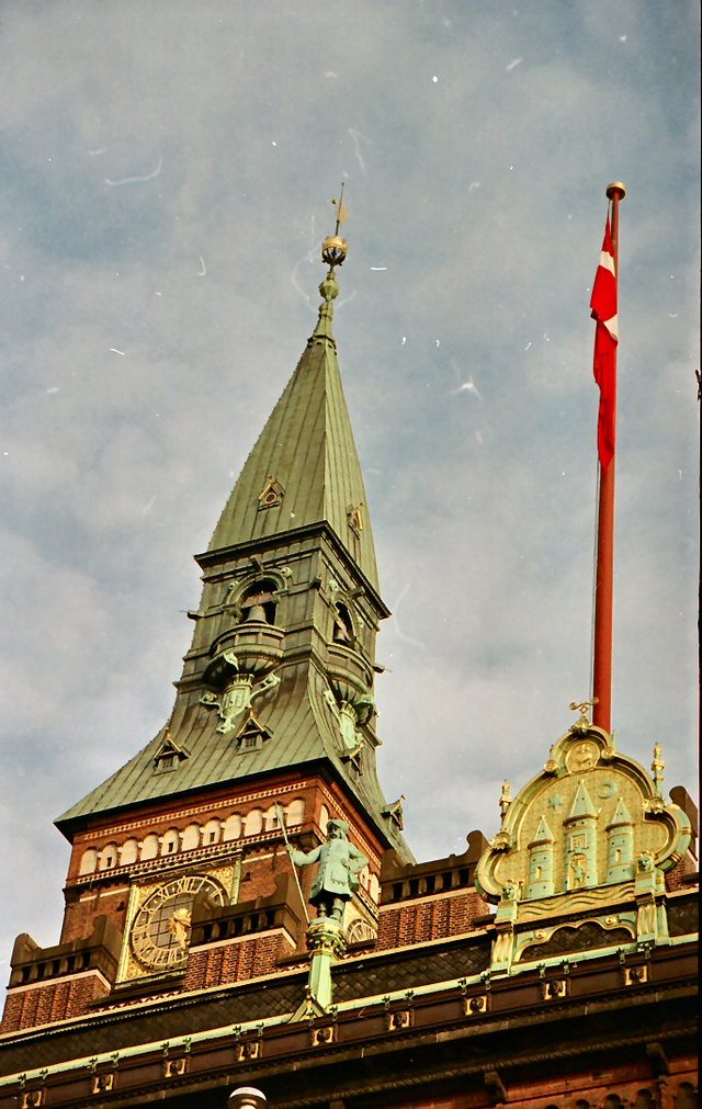 Kopenhaga- ratusz