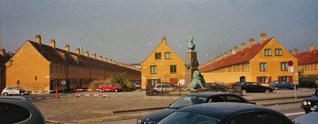 Kopenhaga- historyczna  dzielnica  dla  oficerów  floty
