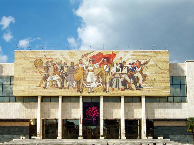 Muzeum Narodowe, Tirana, Albania