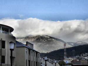 Hobart-widok  na górę Wellingtona