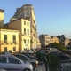 Korfu, miasto o zachodzie słońca