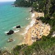 Korfu, plaża Myrtiotissa 