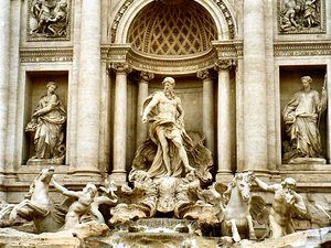 Rzym - Fontanna di Trevi