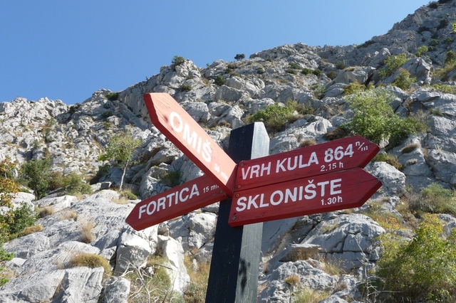 Omiś - w drodze na twierdzę Starigrad