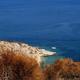 Korfu, w dole morze