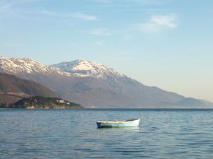Blue, Ohrid, Macedonia