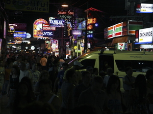 walking street by night