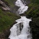 Wodospad Kjofossen na trasie Flamsbana