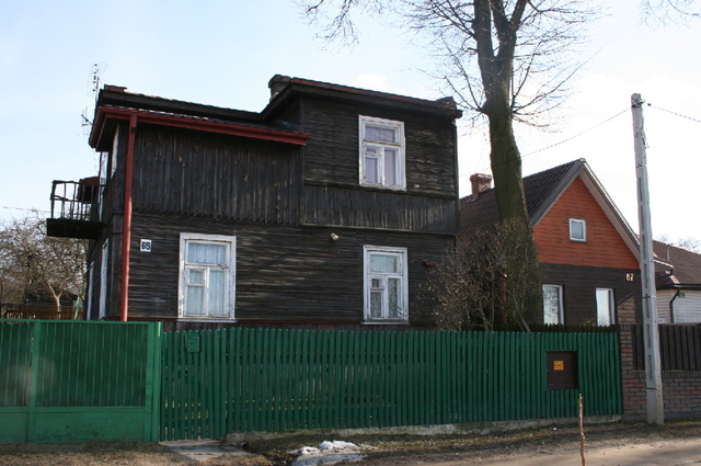 drewniany Białystok
