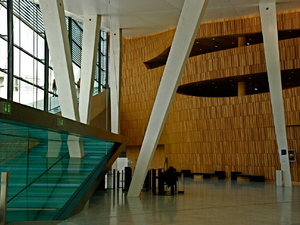 Foyer opery w Oslo