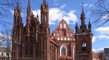 Wilno kościoły św. Anny i Bernardynów 