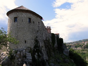 Rijeka wzgórze i zamek Trsat
