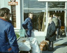 Port lotniczy  Gdańsk - przed  odlotem-Kazik Rakowski,  Paweł Anaszkiewicz i  Sławomir  Kurrzyk - częśc mojej "załogi" badawczej