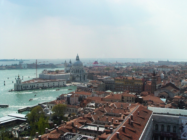 panorama w stronę S. Maria della Salute