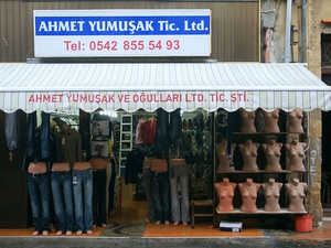 Nikozja sklep w tureckiej części miasta