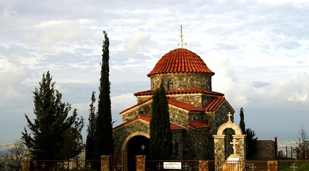Stavrovouni, cerkiew obok właściwego monastyru
