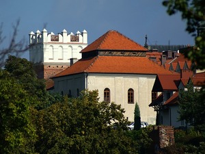 Sandomierz widok na dawna synagogę