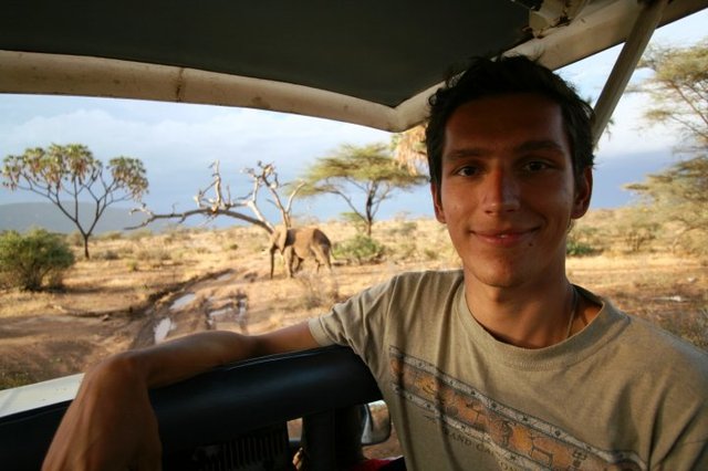Slon i ja - Samburu