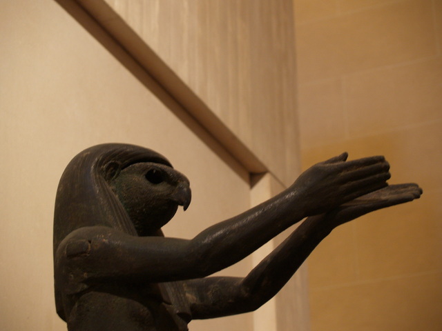 Luwr - ekspozycja starożytnego Egiptu