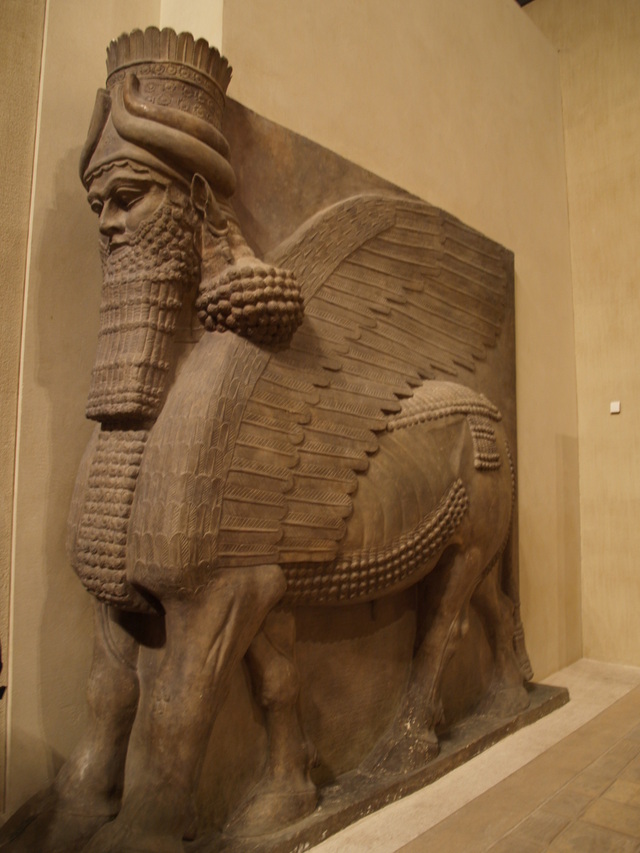 Luwr - ekspozycja sztuki starożytnej Persji