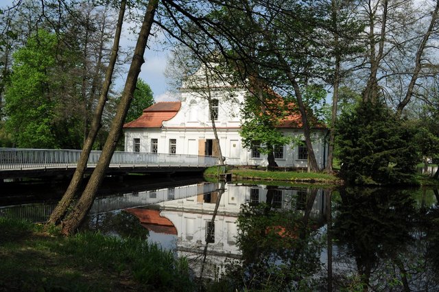Barokowy kościół na wyspie