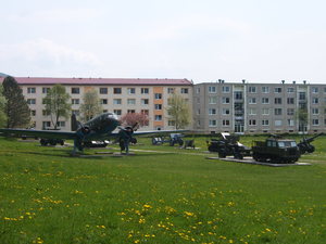teren muzeum wojennego - Svidnik