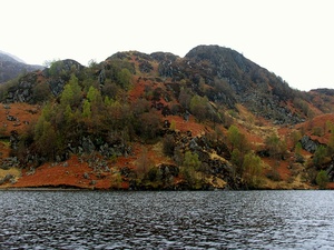 Loch Katrine widok brzegu