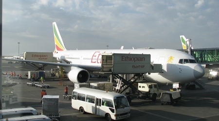 Addis Abeba - właśnie wylądowałem w Etiopii