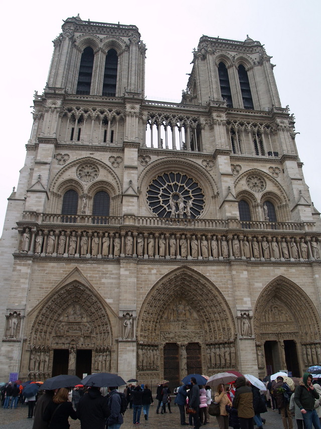 Notre Dame de Paris - widok ogólny