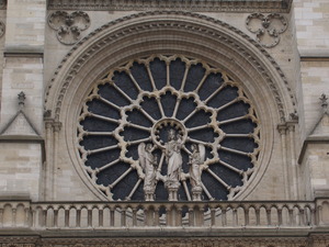 Notre Dame de Paris - rozeta