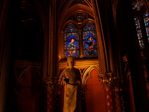 Saint Chapelle - Kaplica dolna