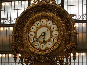 Muzeum d'Orsay - zegar