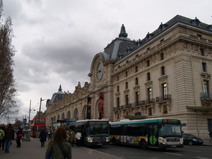 Muzeum d'Orsay - budynek z zewnątrz