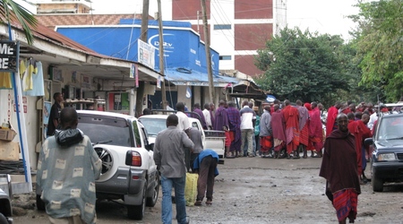 Arusha - masajska ulica