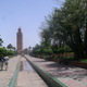Widok na XII -wieczny meczet Kutubijja i wieże minaretu
