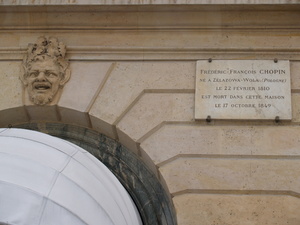 Place Vendome - dom Chopina