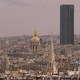 Widok z łuku - Les Invalides i wieża Montparnasse