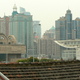 Szanghaj - widok z hostelu