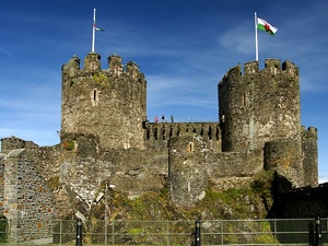 Conwy widok zamku
