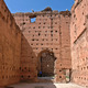 Marrakesz, ruiny palacu el-Badi z XVII w.