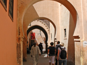 Ulice Marrakeszu.