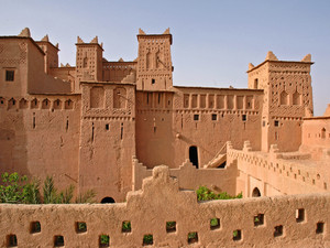 Stara kazba w Skoura, Maroko