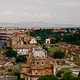 Rzym, widok na Coloseum i forum romanum