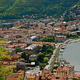 Como, widok na miasto z Brunate