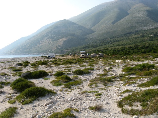 albańska plaża
