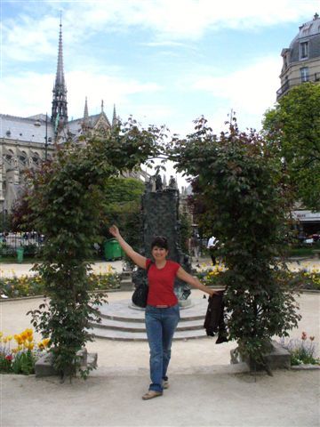 Notre Dame od tyłu