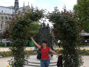 Notre Dame od tyłu