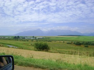 Widok na Tatry